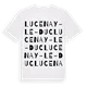 Lucenay-le-Duc ordlek t-shirt