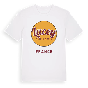 Lucey cirkel t-shirt – ekologisk bomull t-shirt från Pinshirt