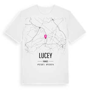 Lucey karta t-shirt – ekologisk bomull t-shirt från Pinshirt