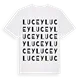 Lucey ordlek t-shirt