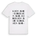 Lucy-sur-Cure ordlek t-shirt
