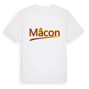 Mâcon baseball t-shirt – ekologisk bomull t-shirt från Pinshirt