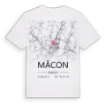 Mâcon karta t-shirt