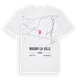 Magny-la-Ville karta t-shirt