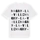 Magny-la-Ville ordlek t-shirt