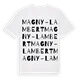 Magny-Lambert ordlek t-shirt