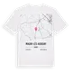 Magny-lès-Aubigny karta t-shirt