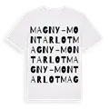 Magny-Montarlot ordlek t-shirt
