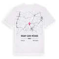 Magny-Saint-Médard karta t-shirt