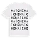 Maîche ordlek t-shirt