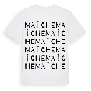 Maîche ordlek t-shirt – ekologisk bomull t-shirt från Pinshirt