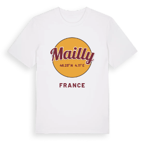 Mailly cirkel t-shirt – ekologisk bomull t-shirt från Pinshirt