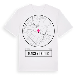 Maisey-le-Duc t-shirt – ekologisk bomull t-shirt från Pinshirt
