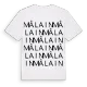 Mâlain ordlek t-shirt