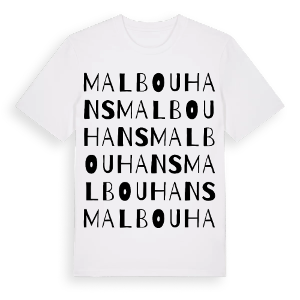 Malbouhans ordlek t-shirt – ekologisk bomull t-shirt från Pinshirt