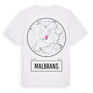 Malbrans t-shirt – ekologisk bomull t-shirt från Pinshirt