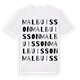 Malbuisson ordlek t-shirt