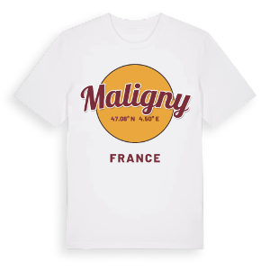 Maligny cirkel t-shirt – ekologisk bomull t-shirt från Pinshirt