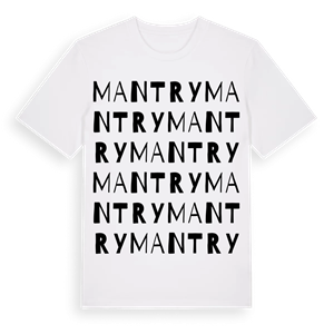 Mantry ordlek t-shirt – ekologisk bomull t-shirt från Pinshirt