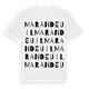 Marandeuil ordlek t-shirt