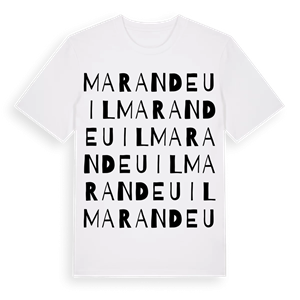 Marandeuil ordlek t-shirt – ekologisk bomull t-shirt från Pinshirt