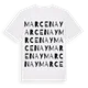 Marcenay ordlek t-shirt
