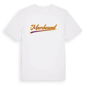 Marcheseuil baseball t-shirt – ekologisk bomull t-shirt från Pinshirt