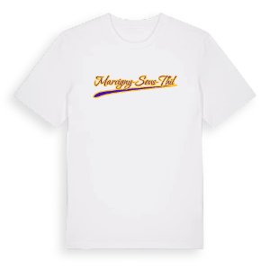 Marcigny-sous-Thil baseball t-shirt – ekologisk bomull t-shirt från Pinshirt