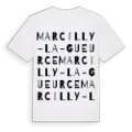 Marcilly-la-Gueurce ordlek t-shirt