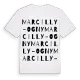 Marcilly-Ogny ordlek t-shirt