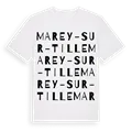 Marey-sur-Tille ordlek t-shirt