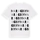 Marigny ordlek t-shirt