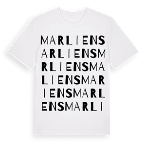 Marliens ordlek t-shirt – ekologisk bomull t-shirt från Pinshirt