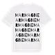 Marmagne ordlek t-shirt