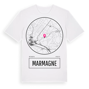 Marmagne t-shirt – ekologisk bomull t-shirt från Pinshirt