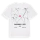 Marsannay-le-Bois karta t-shirt