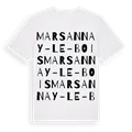 Marsannay-le-Bois ordlek t-shirt