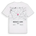 Martigny-le-Comte karta t-shirt