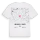 Martigny-le-Comte karta t-shirt