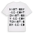 Martigny-le-Comte ordlek t-shirt
