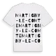 Martigny-le-Comte ordlek t-shirt
