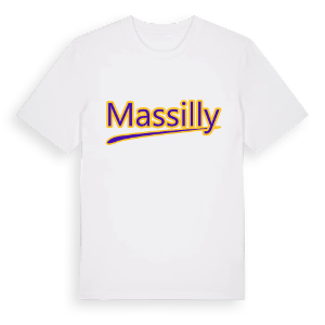Massilly baseball t-shirt – ekologisk bomull t-shirt från Pinshirt
