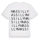 Massilly ordlek t-shirt