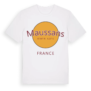 Maussans cirkel t-shirt – ekologisk bomull t-shirt från Pinshirt