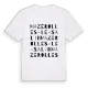 Mazerolles-le-Salin ordlek t-shirt