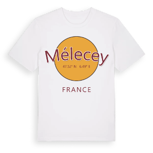 Mélecey cirkel t-shirt – ekologisk bomull t-shirt från Pinshirt