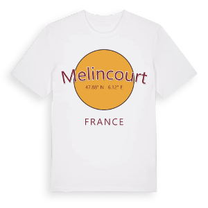 Melincourt cirkel t-shirt – ekologisk bomull t-shirt från Pinshirt