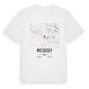 Meloisey karta t-shirt – ekologisk bomull t-shirt från Pinshirt