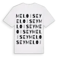 Meloisey ordlek t-shirt