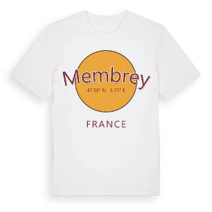 Membrey cirkel t-shirt – ekologisk bomull t-shirt från Pinshirt